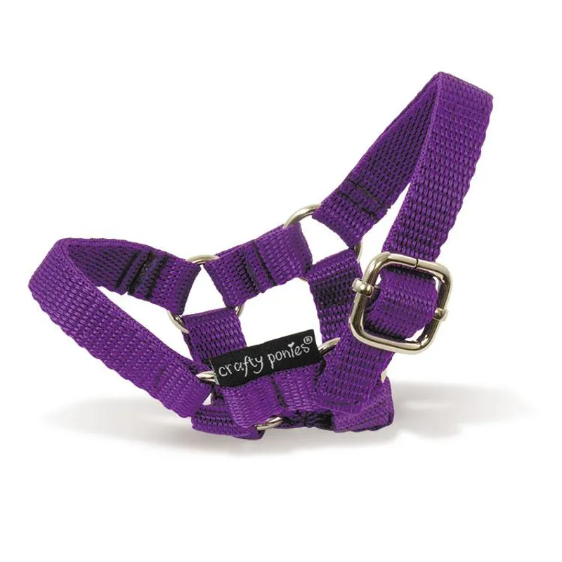 Crafty Ponies Headcollar Purple